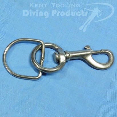 120mm Bolt Snap with 50mm D Ring