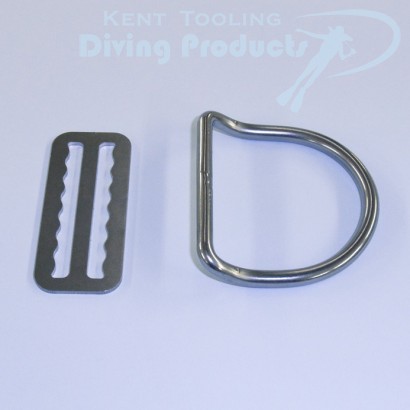 Bent D Ring & Slider