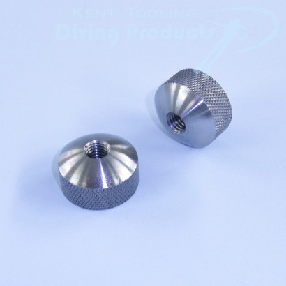 Pair of Dome Backplate Fixing Nuts