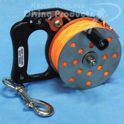 RHW 100 Metre Line Narrow Composite Ratchet Reel + 40mm Single Handle