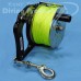 RHW 125 Metre Line Narrow Primary Composite Ratchet Reel + 40mm Single Handle