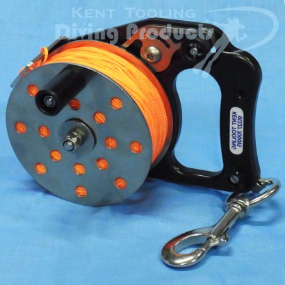 LHW 100 Metre Line Narrow Composite Ratchet Reel + 40mm Single Handle