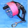 LHW 100 Metre Line Narrow Primary Composite Ratchet Reel + 40mm Single Handle