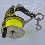 LHW 100 Metre Line Narrow Primary Ratchet Reel + 40mm Single Handle