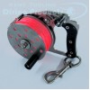 LHW 100 Metre Line Narrow Ratchet Reel + 40mm Single Handle