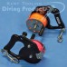 LHW 40 Metre Line Small Composite Ratchet Reel + 40mm Single Handle