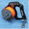 LHW 40 Metre Line Small Composite Ratchet Reel + 40mm Single Handle