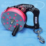 LHW 75 Metre Line Narrow Composite Ratchet Reel + 40mm Single Handle