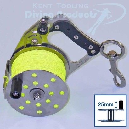 LHW 100 Metre Line Primary Ratchet Reel + 25mm Single Handle