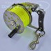 LHW 125 Metre Line Narrow Primary Ratchet Reel + 25mm Single Handle