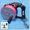 LHW 75 Metre Line Narrow Composite Ratchet Reel + 25mm Single Handle