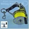 RHW 100 Metre Line Narrow Primary Ratchet Reel + 25mm Single Handle