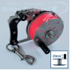 RHW 100 Metre Line Narrow Ratchet Reel + 25mm Single Handle