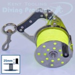 RHW 125 Metre Line Primary Ratchet Reel + 25mm Single Handle