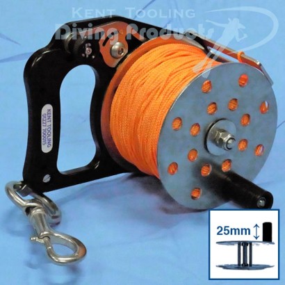 RHW 150 Metre Line Primary Composite Ratchet Reel + 25mm Single Handle