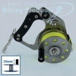 RHW 65 Metre Line Small Ratchet Reel + 25mm Single Handle