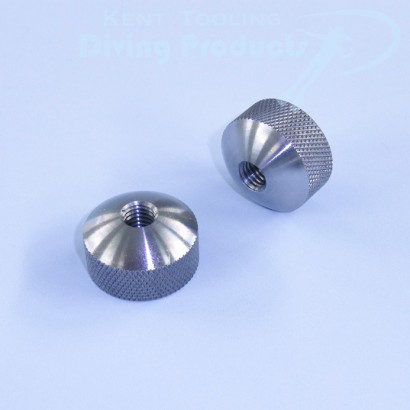 Pair of Dome Backplate Fixing Nuts 5/16" x 18 UNC 