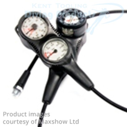 Triple Console with 75cm Miflex Carbon HD Hose