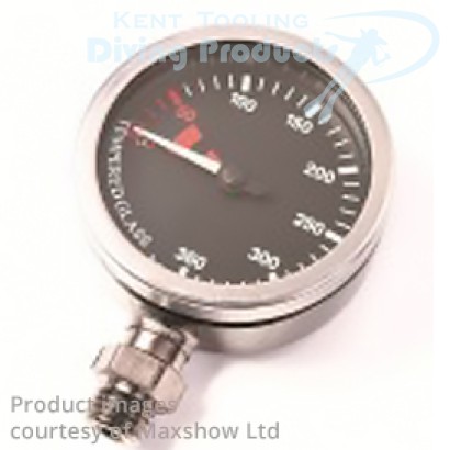 Black Faced 52mm Tech Gauge