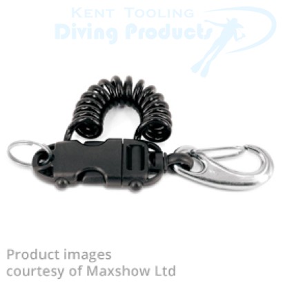 Smart Coil Clip Vela with 70mm Stainless Steel Carabineer