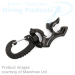 Double LP Hose Retaining Clip - Black (Twin Pack)