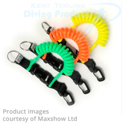Best Divers Extendable Coil Clip with STANDARD Magnum Polyurethane Spiral