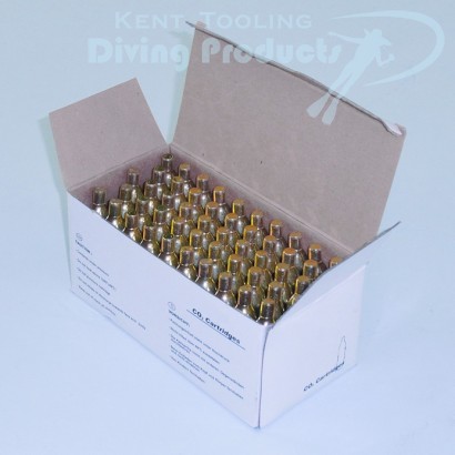 Box of 16gm CO2 Cartridges (10/30/50/100)