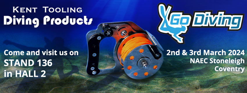 COME & SEE US AT GO DIVING 2024!